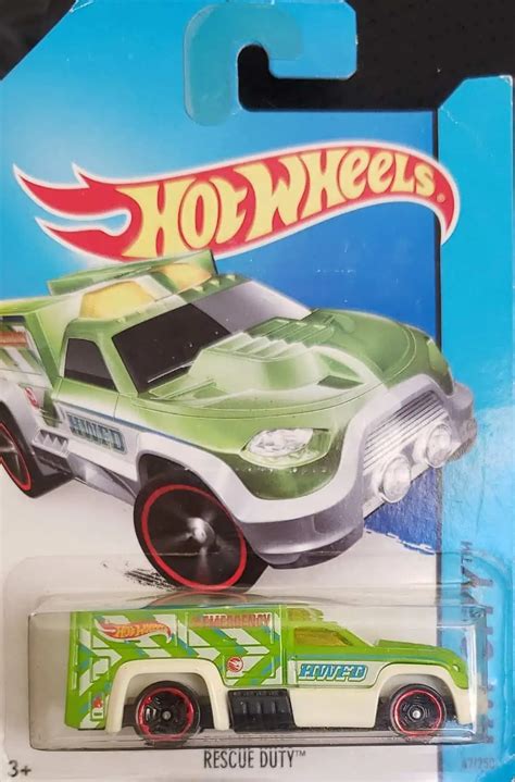 T HUNT Hot Wheels City Rescue Duty Universo Hot Wheels