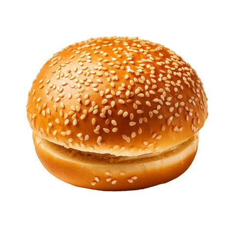 Hamburger Bun Isolated On Transparent Background 46828977 Png