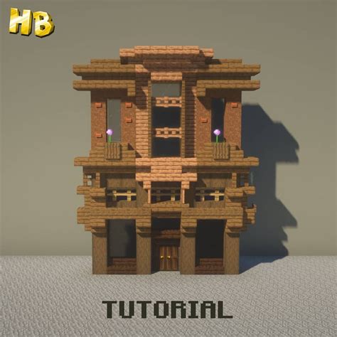 Herobuildings Brown Facade Tutorial Built By Herobuildings Crew Build Your Own City