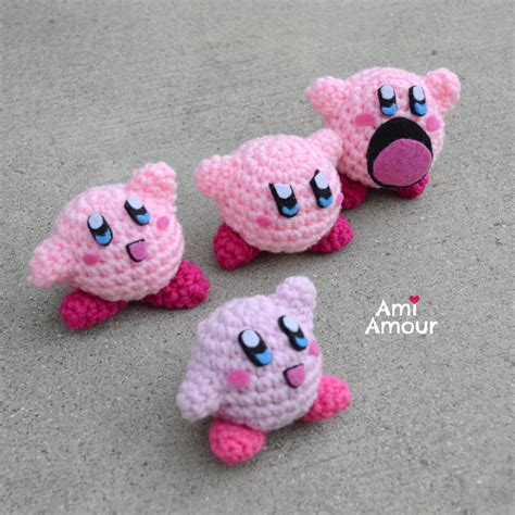 Kirby Amigurumi - Free Crochet Pattern - Ami Amour