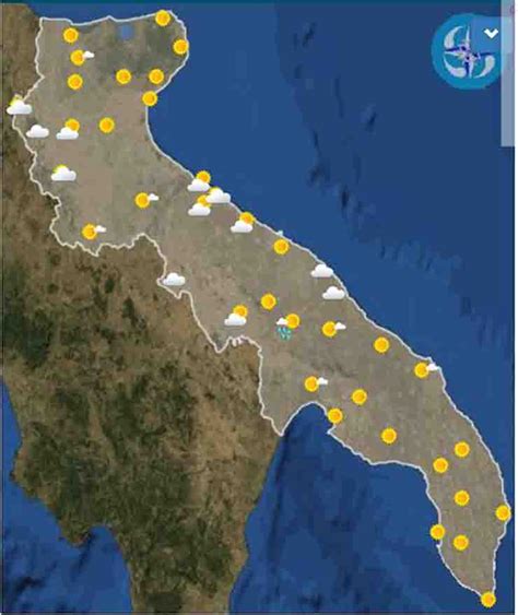 Meteo Bari Oggi Luned Dicembre Poco Nuvoloso