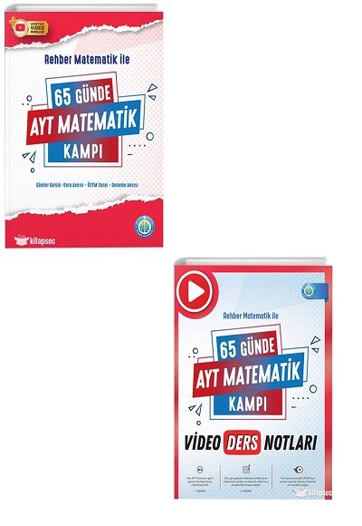 65 Günde AYT Matematik Video Ders Notları Rehber Matematik GÜNCEL