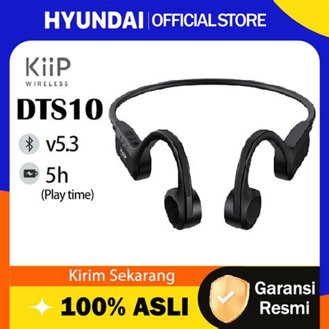 Jual Hyundai X Kiip Wireless Dts Bone Conduction Headset Headphone