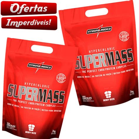 Kit X Super Mass Kg Integralmedica Frete Gratis Parcelamento Sem