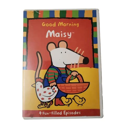 Maisy Good Morning Maisy Dvd 2004 4 Episodes Counting Abcs Colors