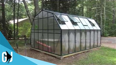 Timelapse Greenhouse Build Grandio Greenhouses Grandio Summit 12x16