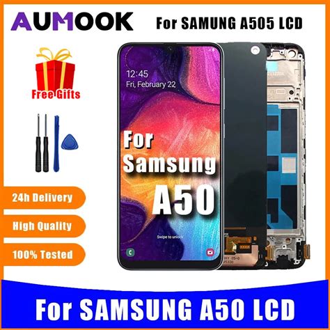 Amoled For Samsung Galaxy A50 Lcd Sm A505fn Ds A505f Ds A505 Lcd Display Touch Screen