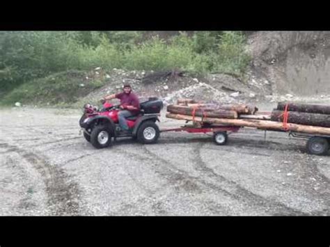 Haulin Firewood Long Logs Youtube