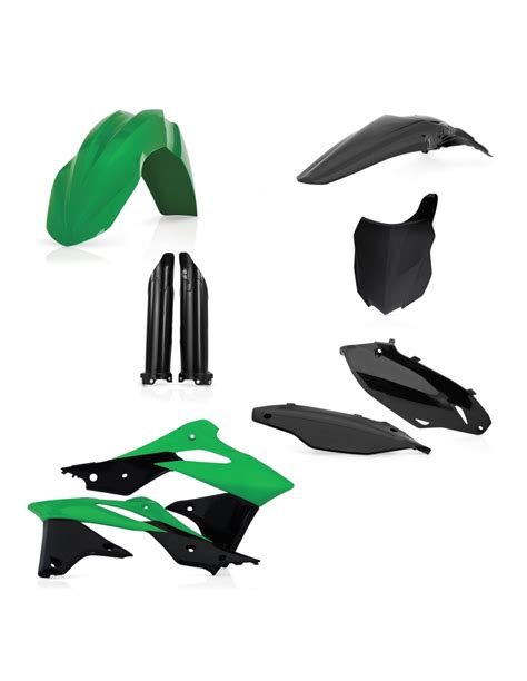 Full Kit Plásticos Acerbis Kawasaki KX 250 F 13 16 Réplica Original