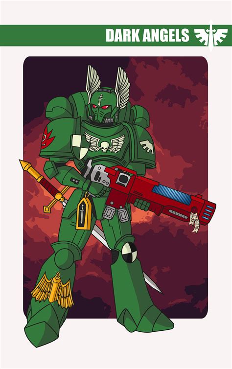 Primaris Dark Angels Hellblaster By Reaprycon On Deviantart