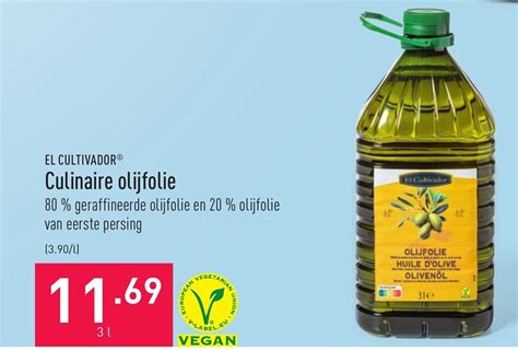 El Cultivador Culinaire Olijfolie L Promotie Bij Aldi