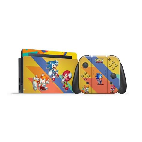 Nintendo Switch Skins Sonic Mania Fan Art Theme Sticker