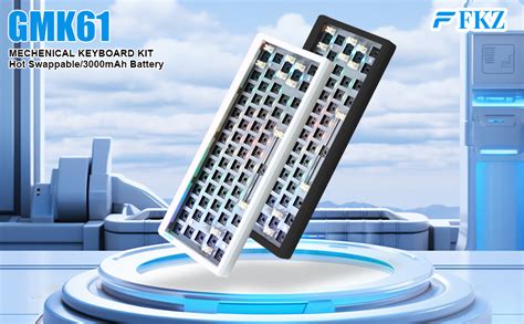 Amazon Fkz Gmk Hot Swappable Pcb Custom Rgb Gaming Keyboard Kit Tri Mode Bt