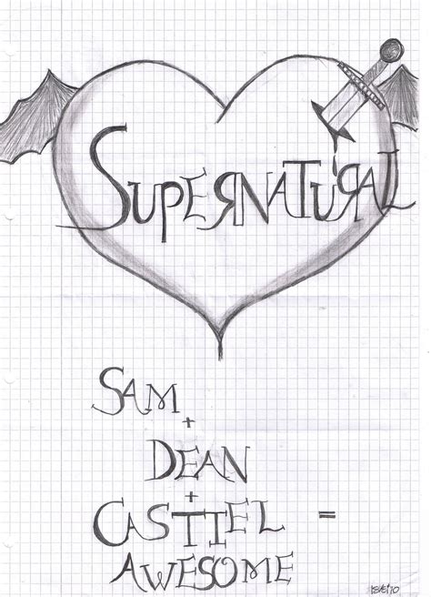 Supernatural - Drawing Photo (15122731) - Fanpop