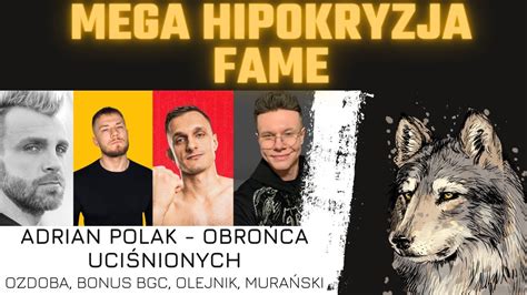 Hipokryzja Fame Mma Polak Greg Marco Mura Ski Ozdoba Youtube