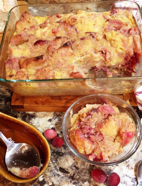 Cranberry Bread Pudding #CranberryWeek #FestiveFoodies