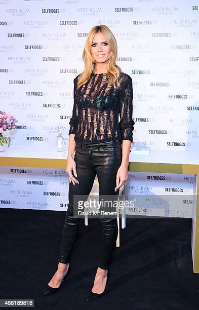 Heidi Klum Launches Her Intimates Collection For At Selfridges Photos And Premium High Res