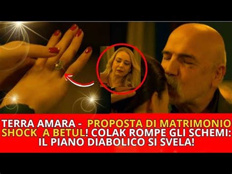 TERRA AMARA Proposta Di Matrimonio Shock Colak Rompe Gli Schemi Il