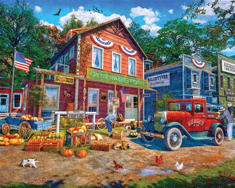 General Store Pieces White Mountain Puzzle Warehouse