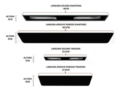 Jogo Soleira Proteção Porta Adesiva Onix 2019 2020 2021 2022