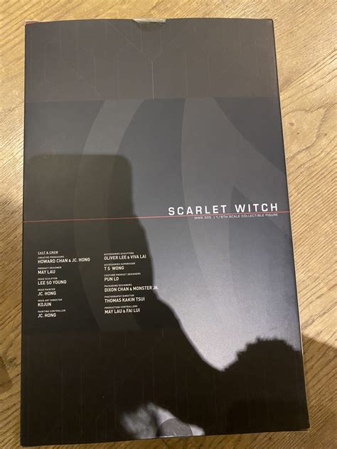 Hot Toys Scarlet Witch Age Of Ultron Th Scale Collectible Figure Preowned JToys
