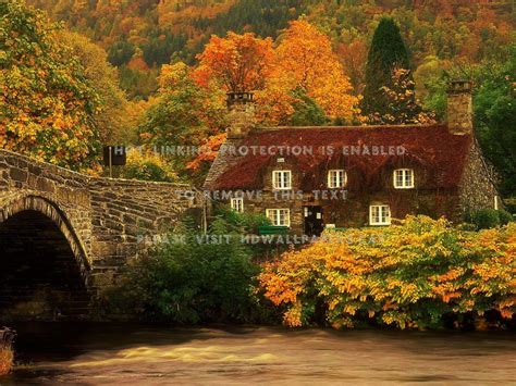 Autumn Cottage Wallpapers - Top Free Autumn Cottage Backgrounds ...