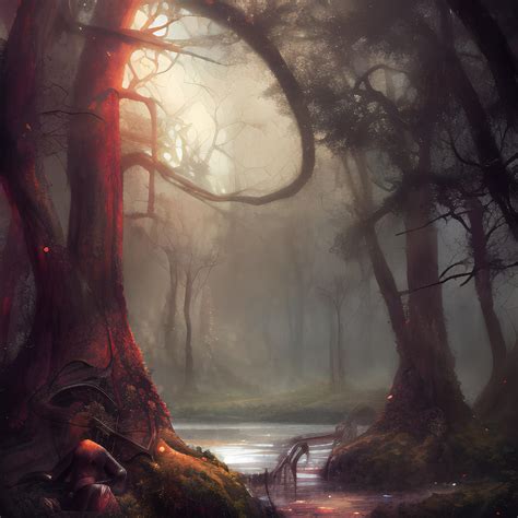 Crimson Woodlands By Saralgam1980 On Deviantart