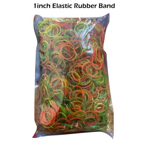 1inch Elastic Rubber Band Size 1 Inch Diameter Packaging Size