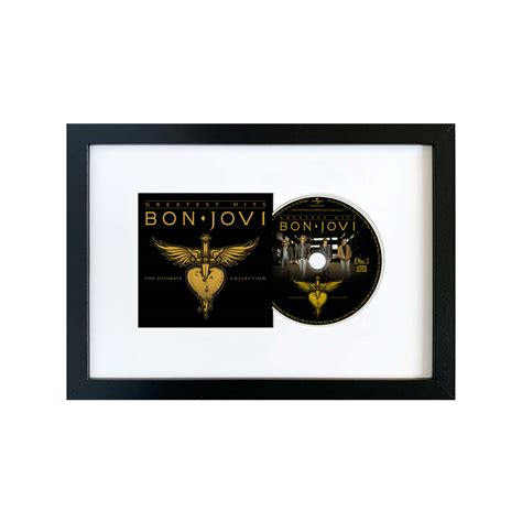 Bon Jovi - Bon Jovi Greatest Hits - CD Framed Album Art - Bunnings ...