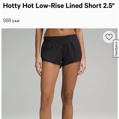 Lululemon Hotty Hot Lowrise Shorts Only Worn A Depop