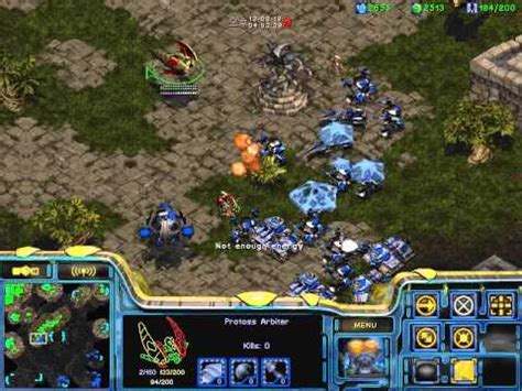 Starcraft Brood War Protoss Vs Terran In Fighting Spirit 1 3 YouTube