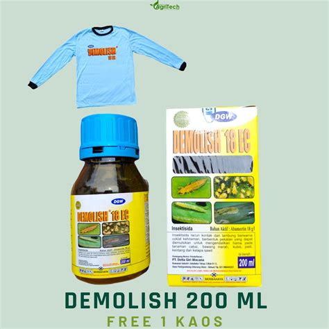 Jual Demolish Ec Ml Insektisida Abamektin Dgw Free Kaos Hama