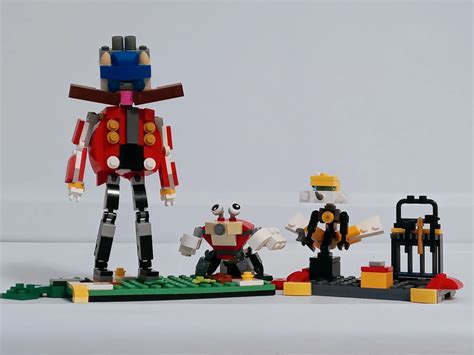 Lego Ideas Dr Eggmans Takeover Eggman Action Figures