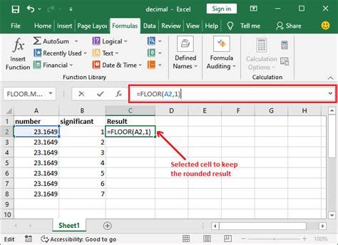 Excel Round Off Formula Javatpoint