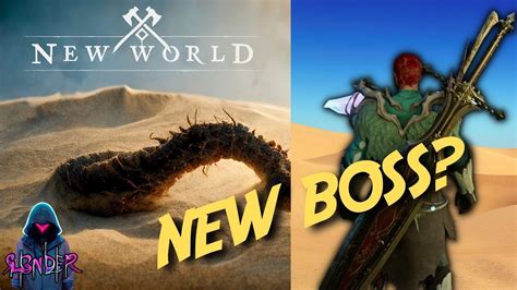 Insane Giant Sandworm In Brimstone Sands New World Boss YouTube