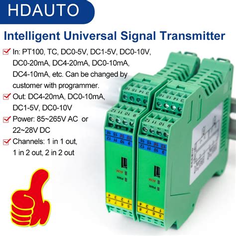 Intelligent Universal Temperature Transmitter Signal Isolator And