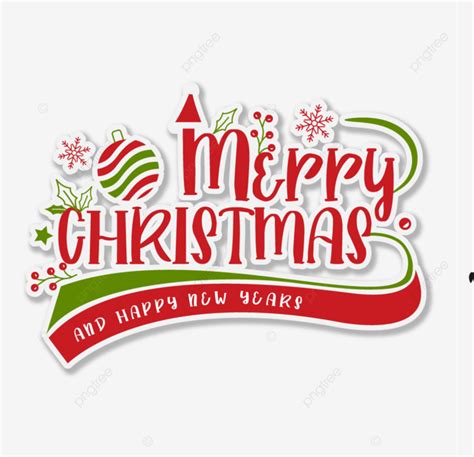 Creative Merry Christmas Word Design Vector Merry Christmas Christmas