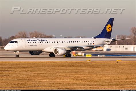 D Aebc Lufthansa Regional Embraer Erj Lr Erj Lr Photo By