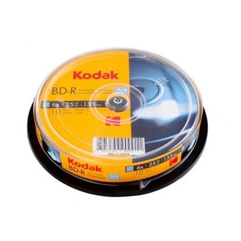 PREMIUM 30 X KODAK Blank Blu Ray Discs 25GB BDR 4X White Inkjet