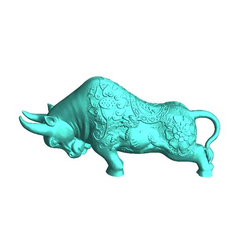 Free Digital Art STL Download - 2021 Year of the Oxby Argui