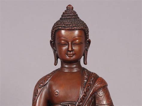 8 Amitabha Buddha Copper Statues From Nepal Exotic India Art