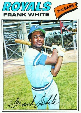 Baseball 1977: 1977 Topps Baseball #117 - Frank White