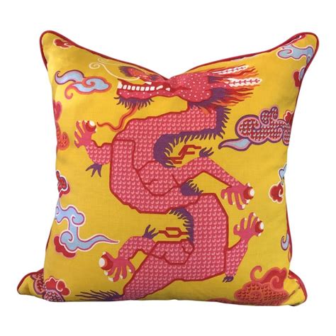 Dragon Pillow Chairish