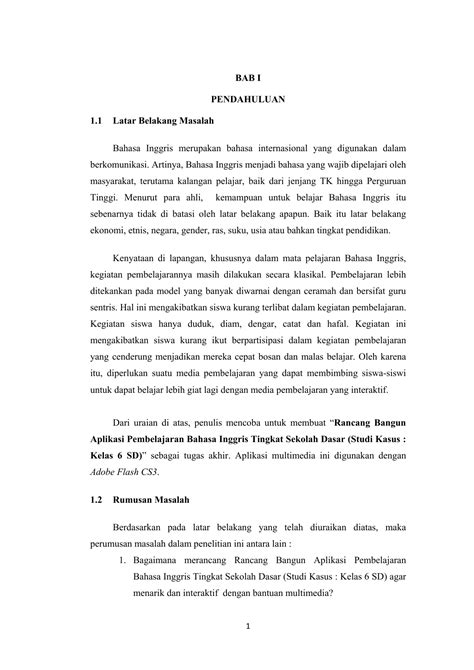 Contoh Penutup Karya Ilmiah