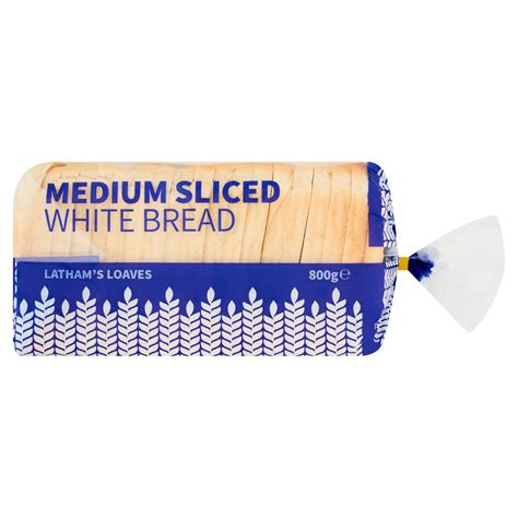 Latham S Loaves Medium Sliced White Bread G White Bread Iceland