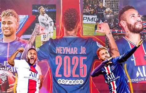 PSG Fin de la telenovela Neymar prolonge à Paris jusquen 2025