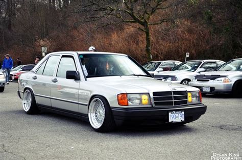 Mercedes Benz 190e On Bbs Rs Wheels W201 Mercedes Benz Youngtimer