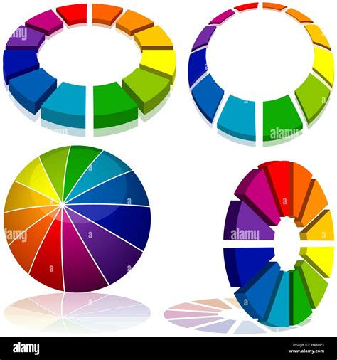 Colored Geometric Shapes Stock Vector Image And Art Alamy