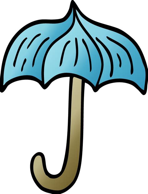 cartoon doodle umbrella tattoo symbol 12157641 Vector Art at Vecteezy