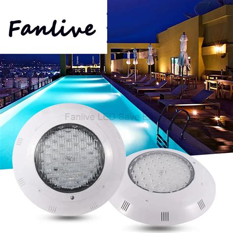 Luces Led Impermeables Ip Para Piscina L Mpara Subacu Tica Montada